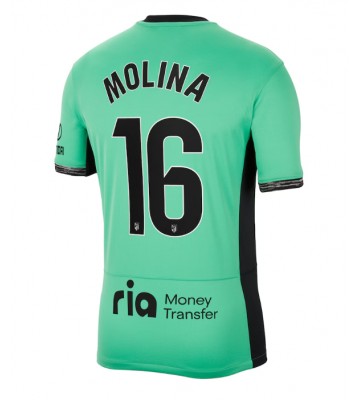 Atletico Madrid Nahuel Molina #16 Tredje trøje 2023-24 Kort ærmer